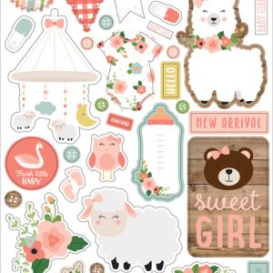 BAG202021 aklejki Baby Girl Echo Park