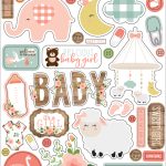 BAG202066 naklejki Baby Girl Echo Park