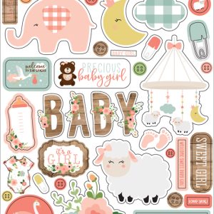 BAG202066 naklejki Baby Girl Echo Park
