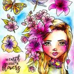 CCD107 stempel LDRS Creative journaling kolorowanie