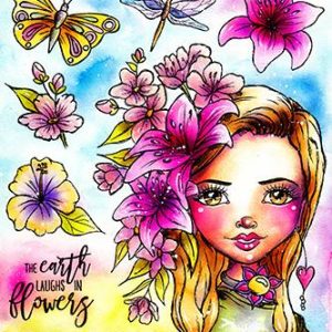 CCD107 stempel LDRS Creative journaling kolorowanie