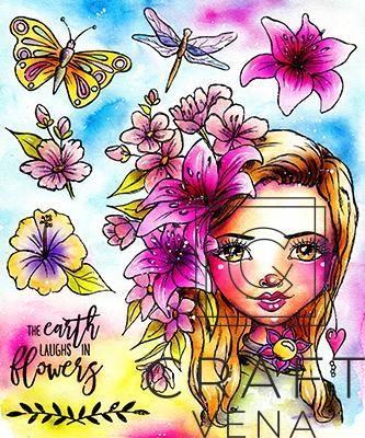 CCD107 CCD107 stempel LDRS Creative journaling kolorowanie