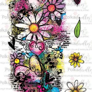 stemple polimerowe Wings&Things Polkadoodles
