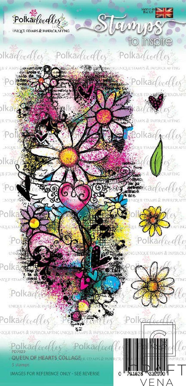 stemple polimerowe Wings&Things Polkadoodles