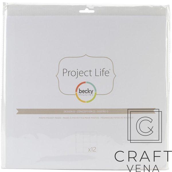 380007 380007 koszulki do project life Becky Higgins