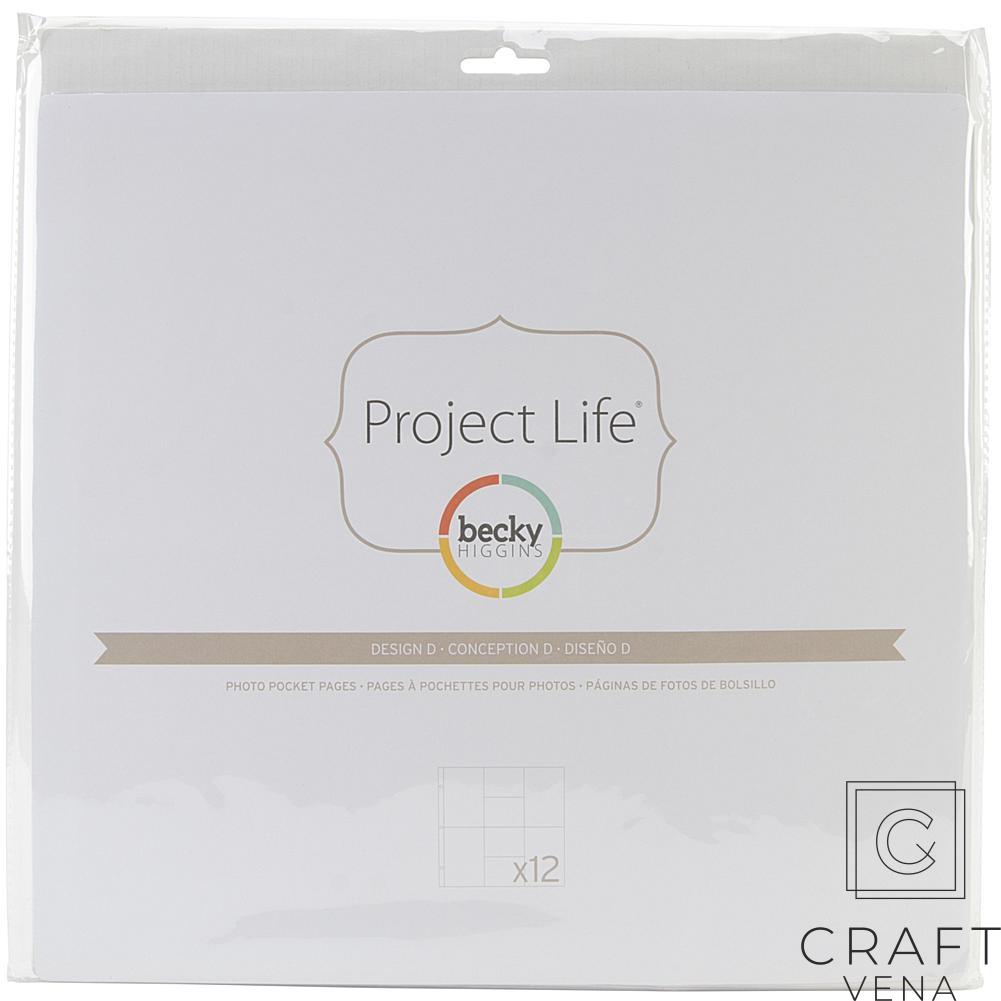 380007 koszulki do project life Becky Higgins
