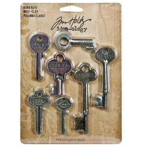 TH92680 metalowe elemnty ozdobne Tim Holtz