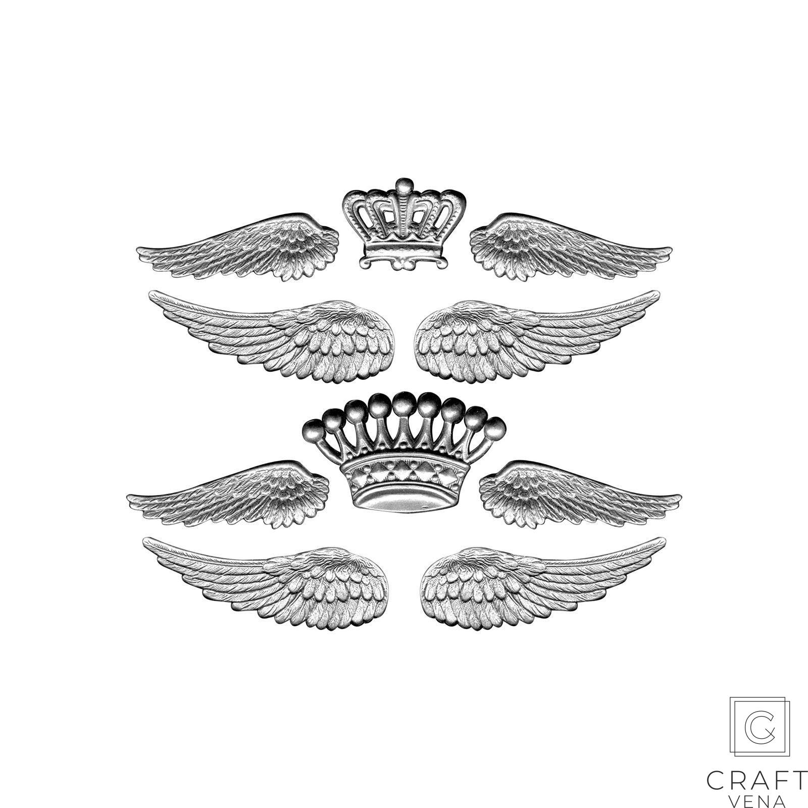 TH92903 metalowe elemnty ozdobne Tim Holtz