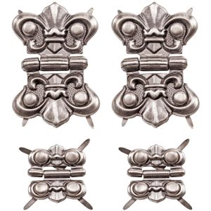 TH93075 metalowe zawiasy Tim Holtz