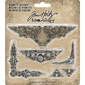 TH93687 metalowe naróżniki Tim Holtz
