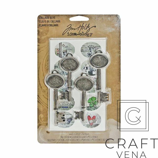 th93079 th93079 metalowe klucze Tim Holtz