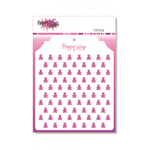 HST0108 maska do mediowania Happy Scrap