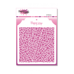 HST0109 maska do mediowania Happy Scrap