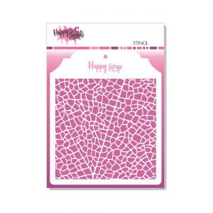 HST0109 maska do mediowania Happy Scrap