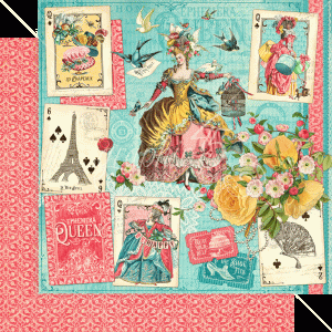 4502104 Graphic45 Ephemera Qeen