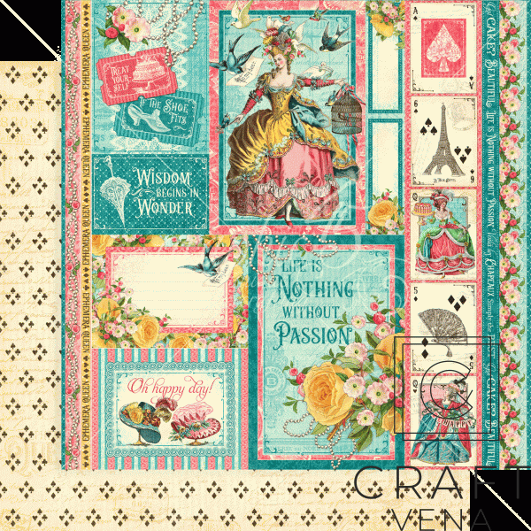 4502104 Graphic45 Ephemera Qeen