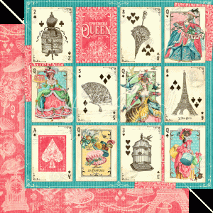 4502104 Graphic45 Ephemera Qeen