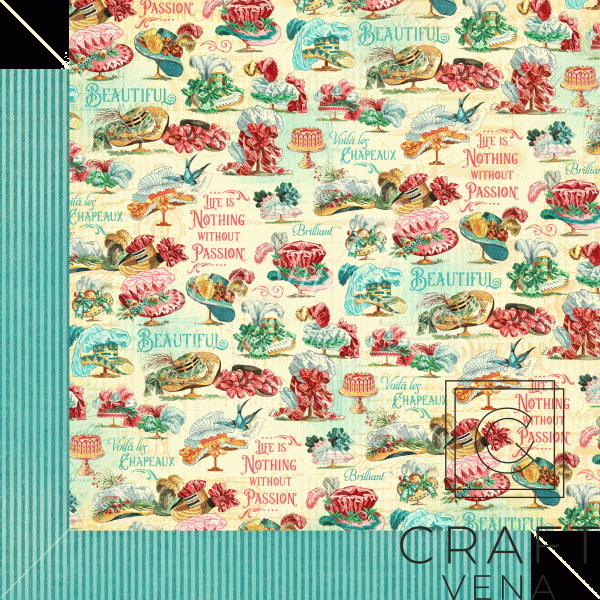 4502104 Graphic45 Ephemera Qeen