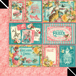 4502104 Graphic45 Ephemera Qeen