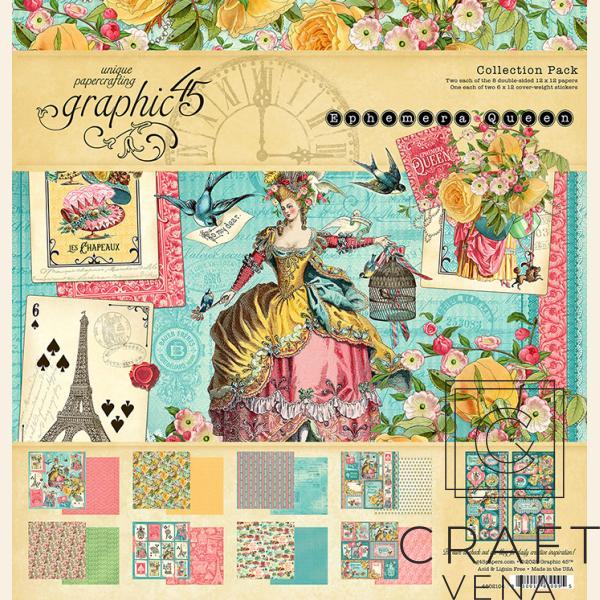 4502104 4502104 Graphic45 Ephemera Qeen