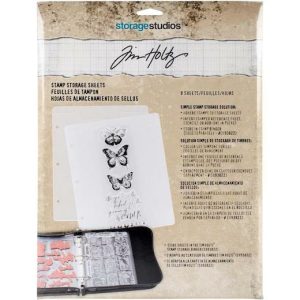 CH93823 koszulki do organmizera na stemple Tim Holtz