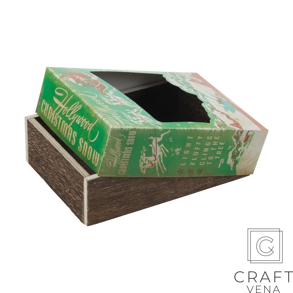 TH94089 wieczka do złożenia Tim Holtz