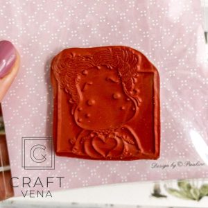 [MAGN] stempel; gumowy (z podklejoną pianką); do kolorowania; dzieci; 1 element; Magnolia; 50x50 mm wymiar; Looove Tilda - obrazek 3