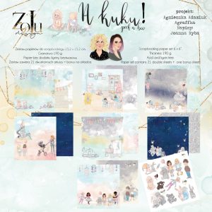 WL-KOL5-M zestaw papierów A Kuku! Zoju Design