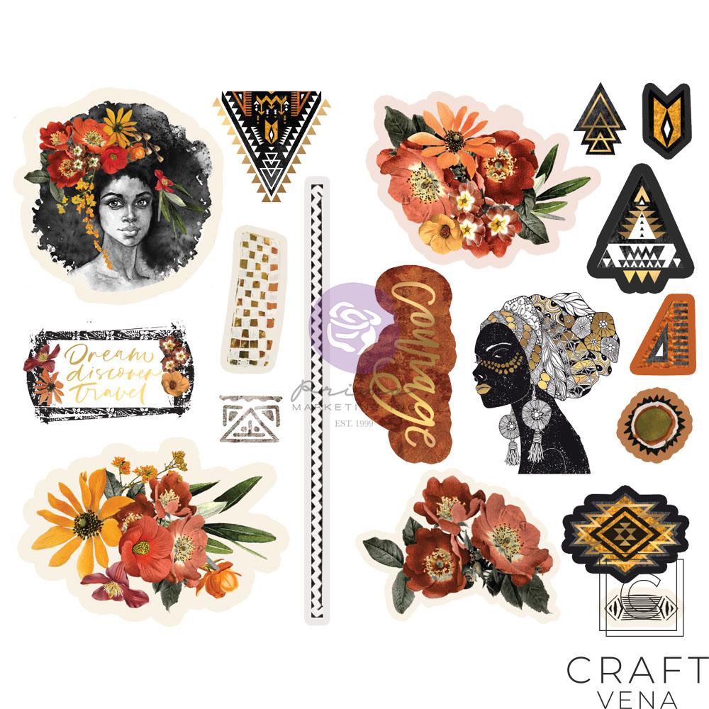 651688 naklejki chipboard Prima Marketing Diamond