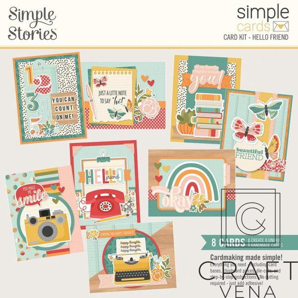 14431 14431 zestaw do stworzenia 8 kartek Simple Stories