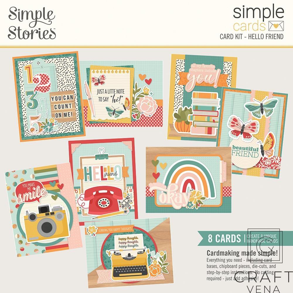 14431 zestaw do stworzenia 8 kartek Simple Stories