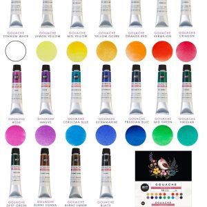 [GRIII] PRIM media; farby; gwasz (wodne z domieszką kredy); w tubkach; zestaw (multikolor); 18 szt.; Prima Marketing, art Philiosophy Gouache Artist Tubes - obrazek 3