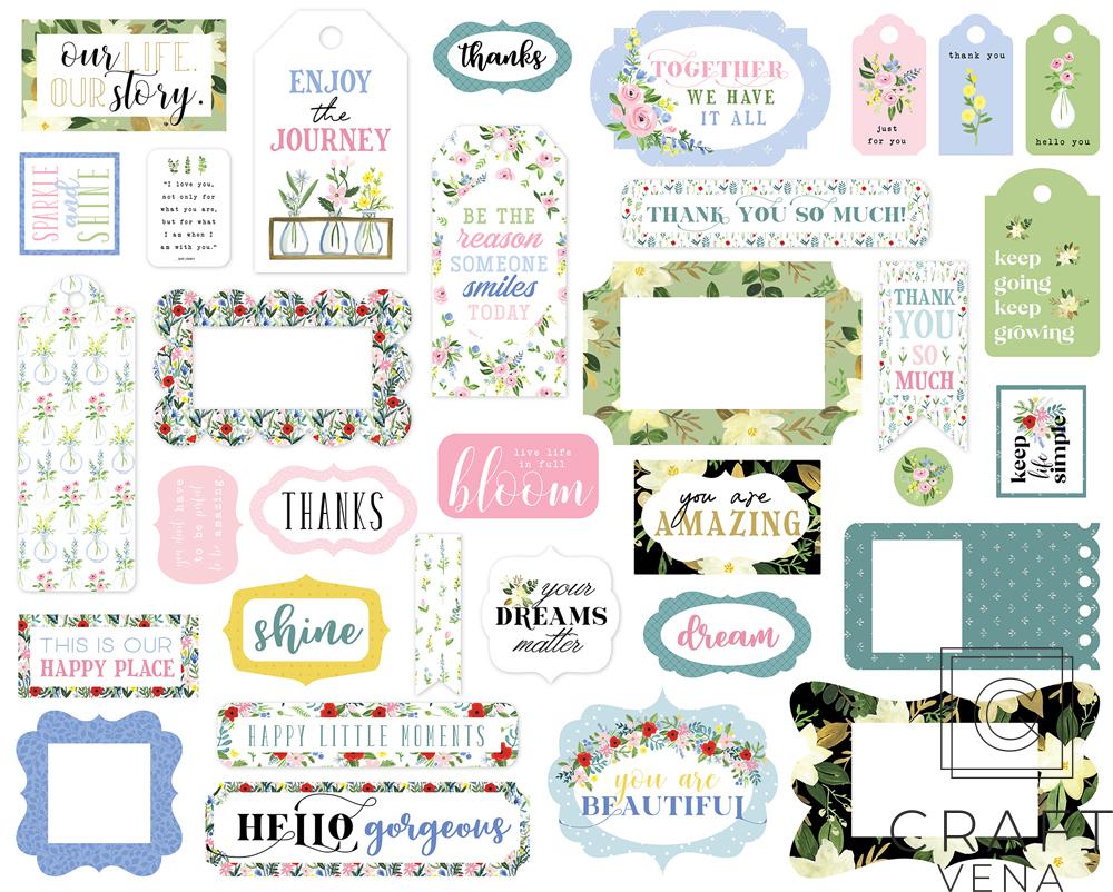 CBFLN135025 die cuts Echo Park