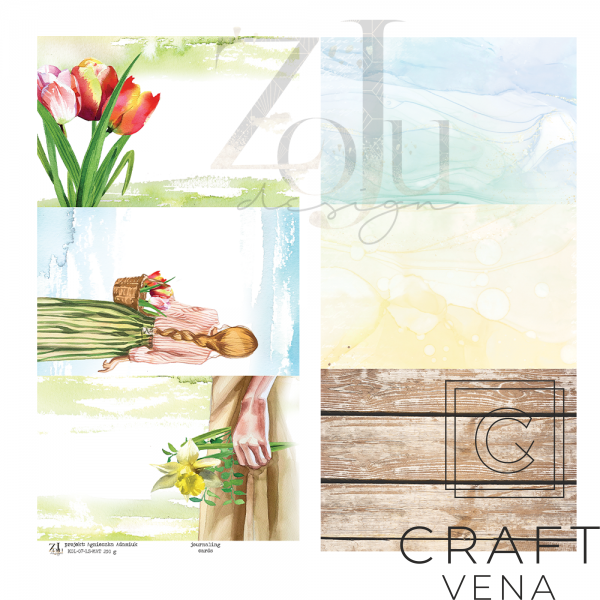 LS-KOL7-MAT LS-KOL7-MAT arkusz papieru Zoju Design