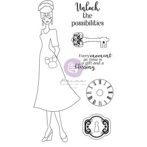 913502 Julie N Doll Stamp Kya