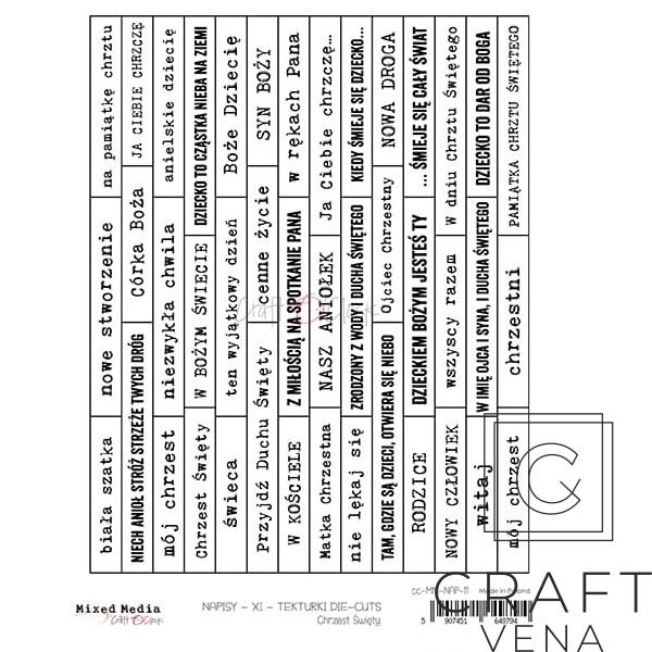 CC-MM-NAP-11 die cuts Craft O'Clock