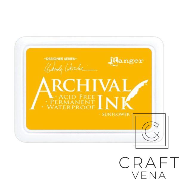 AID49005 tusz Ranger Archival Ink Sunflower