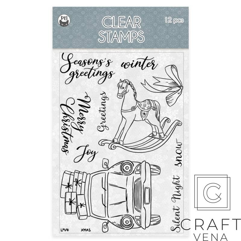 P13-CHC-30 stemple Christmas Charm P13