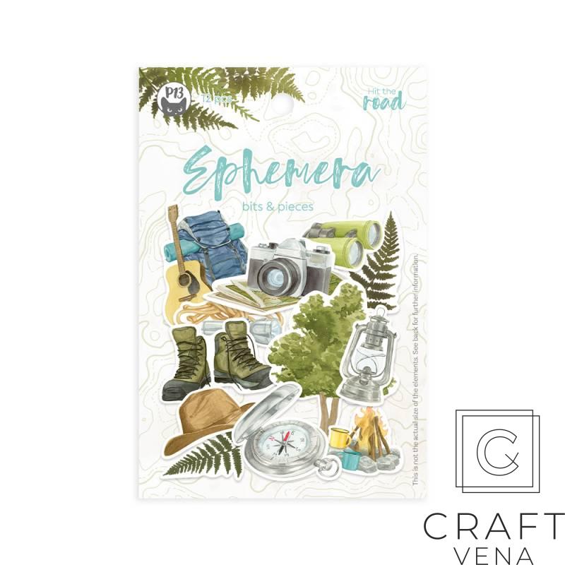 P13-HTR-33 ephemera papierowe P13 Hit the Road