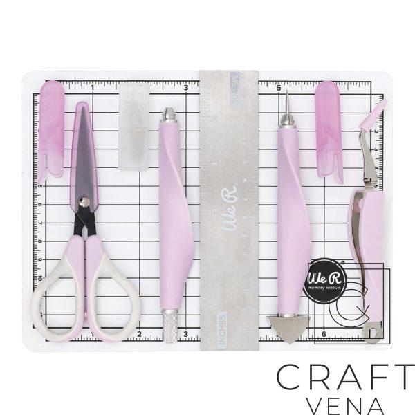 60000583 We R Memory Keepers - Mini Tool Kit - Lilac