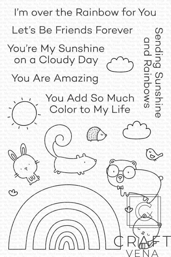 CS-672 stemple MFT Rainbow Critters