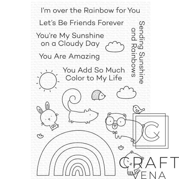 CS-672.1 CS-672 stemple MFT Rainbow Critters