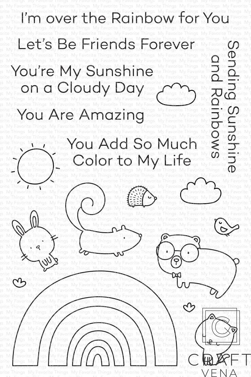 CS-672 stemple MFT Rainbow Critters