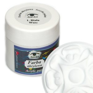 SeeArt farba akrylowa 120 ml biała