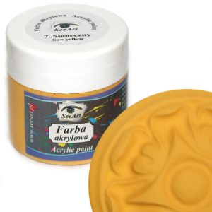 SeeArt farba akrylowa 120 ml słoneczny żółty