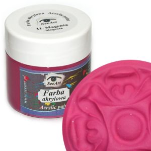 SeeArt farba akrylowa 120 ml ł magenta