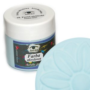 SeeArt farba akrylowa 120 ml pastelowy niebieski