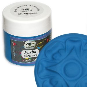 SeeArt farba akrylowa 120 ml niebieski