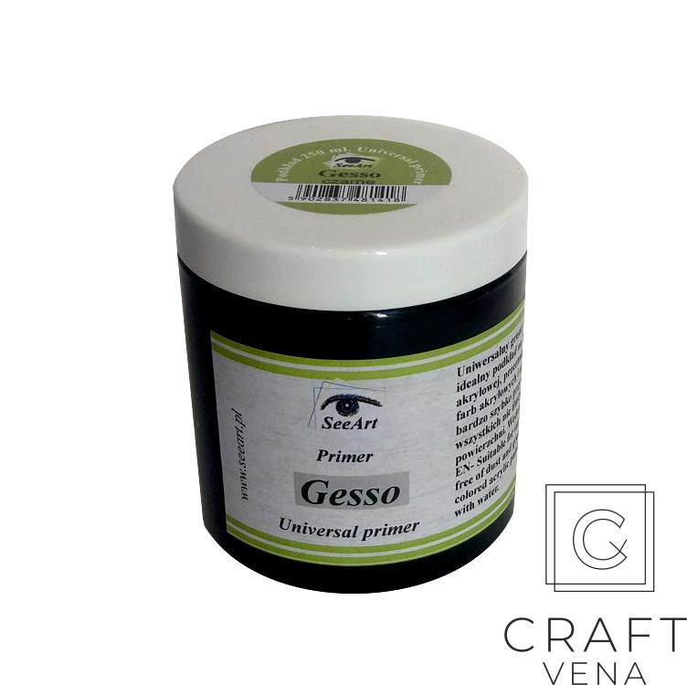 GESS_CZAR_250ML_SEEA gesso czarne SeeArt