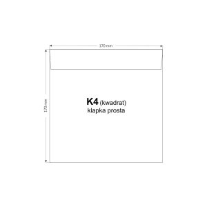 KOPE_17x17_120G koperta biała K4 17x17